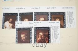 Yemen Collection Of 700+ Stamps Mint & Used Stored In Torn Album On Stock Pages