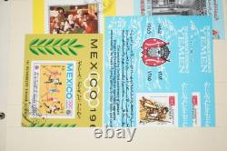 Yemen Collection Of 700+ Stamps Mint & Used Stored In Torn Album On Stock Pages