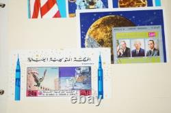 Yemen Collection Of 700+ Stamps Mint & Used Stored In Torn Album On Stock Pages
