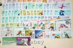 Yemen Collection Of 700+ Stamps Mint & Used Stored In Torn Album On Stock Pages