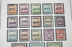Yugoslavia 1918-1941 Collection Of 580+ Stamps Mint & Used Stored In Album