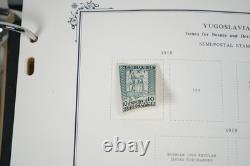 Yugoslavia 1918-1957 Collection Of 625+ Stamps Mint & Used In Scott Album
