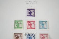 Yugoslavia 1918-1957 Collection Of 625+ Stamps Mint & Used In Scott Album