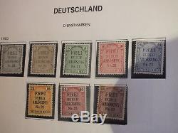 10 Albums 1859-1970 Davos German German States Collection De Timbres Des Gents Nouvelles Photos