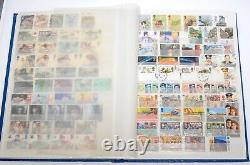 1400 Great Britain Stamp Collection Album Uk Affranchissement Angleterre 1960-2002 Utilisé