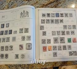 1840-1940 Albums Scott International et The Adventurer – Nombreux timbres du XIXe siècle