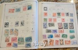 1840-1940 Albums Scott International et The Adventurer – Nombreux timbres du XIXe siècle