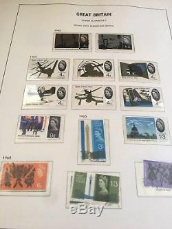 1840 2015 Grande Bretagne Grande Collection De Stamp En Six (6) Albums Davo I VI