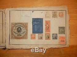 1872 Scott Stamp Album 5ème Édition 267 Timbres Collection Rare Universelle 179 Pages