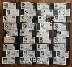 188 Enveloppes Premier Jour, Enveloppes Timbrées De La Collection Album, Lot Des Années 1950-1960