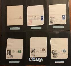 1892-2001 Us Postal Reply Message Card Collection Dans Album