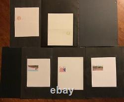 1892-2001 Us Postal Reply Message Card Collection Dans Album