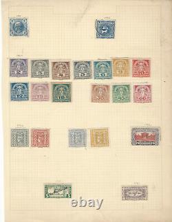 1900-1921 Autriche Lot De Timbres Sur La Page De L'album, Journal, Monnaie, Utilisé, Imperf, Ovpt