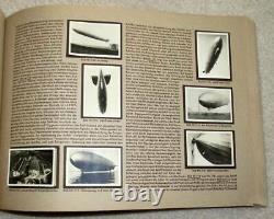 1933 Graf Zeppelin Round The World Flight Collectors Album Complete Airship
