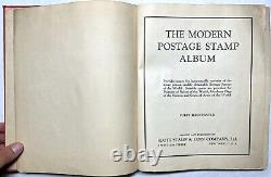 1933 Scott Modern Postage Timbre Album World Collection International Japon Rare