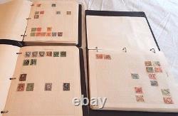 1940-50-60's Worldwide Spectacular Timbre Collection Dans 3 Thorp & Martin Binders