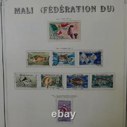 1959-1994 Collection Mali Timbre Nouveau Sur Les Feuilles D'album