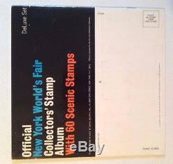 1964-65 New York World's Fair Complete Collector's Stamp Album (très Rare)