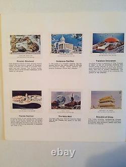 1964-65 New York World's Fair Tous Les Timbres Du Collectionneur (très Rare)