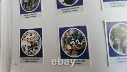 1972 Sunoco NFL Action 128- Page (Deluxe) Stamp Album- COMPLETE! COLLECTIBLE<br/><br/>	Album de timbres 1972 Sunoco NFL Action 128 pages (Deluxe) - COMPLET! COLLECTIONNABLE