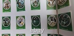 1972 Sunoco NFL Action 128- Page (Deluxe) Stamp Album- COMPLETE! COLLECTIBLE
	
<br/> 	 
<br/>Album de timbres 1972 Sunoco NFL Action 128 pages (Deluxe) - COMPLET! COLLECTIONNABLE