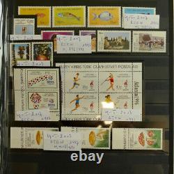 1975-2018 NIB Album Lindner Collection de timbres de Chypre turque