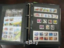 1983 -2009 Alderney Guernsey Collection Dans 2 Albums Decimal Fv £ 393