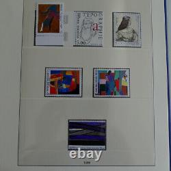 1985-1991 Collection De Timbres Français Nouveauté Complet Sur L'album Lindner