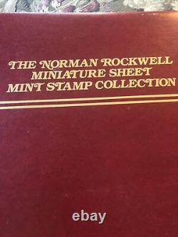 2 Largenormanrockwell Mint Sheet Collection En Album Tous Les Volumes, Trèsbien