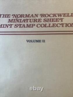 2 Largenormanrockwell Mint Sheet Collection En Album Tous Les Volumes, Trèsbien