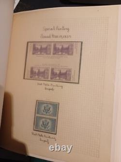 2 albums de timbres Elbe avec des timbres anciens, grand assortiment de parcs nationaux et autres