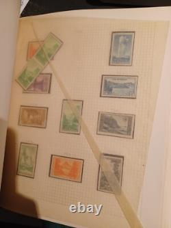 2 albums de timbres Elbe avec des timbres anciens, grand assortiment de parcs nationaux et autres