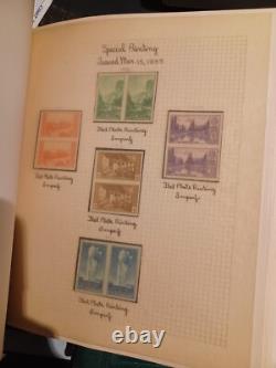 2 albums de timbres Elbe avec des timbres anciens, grand assortiment de parcs nationaux et autres