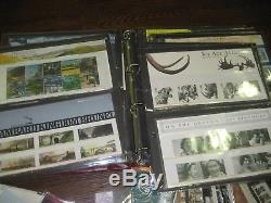 2000-2010 Collection Présentation Packs Fv £ 450 Commemoratives 2 Albums