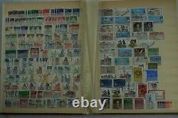 32 pages collections de timbres album lots Vintage Rare Classic Antique Authentique