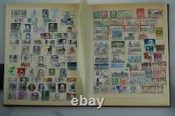 32 pages collections de timbres album lots Vintage Rare Classic Antique Authentique