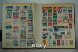 32 pages collections de timbres album lots Vintage Rare Classic Antique Authentique