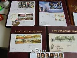 367 First Day Covers Large Collection 5 Albums