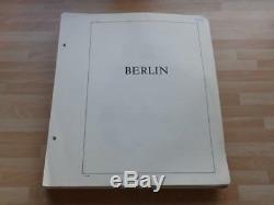 (3927) Collection De Timbres Berlin-ouest U / M & U 1984 Sur Kabe Album Pages