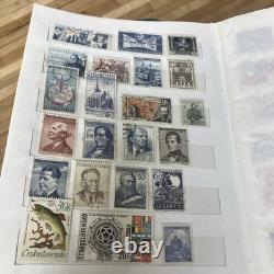 400 Albums de Timbres Vintages Mixtes - Majorité URSS/Tchécoslovaquie + Bulgarie. UNE AFFAIRE - REGARDEZ
