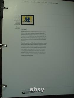 405 Timbres de la Monnaie des États-Unis NH dans l'Album des Timbres Commémoratifs de l'USPS de 2006 à 2009