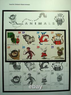 405 Timbres de la Monnaie des États-Unis NH dans l'Album des Timbres Commémoratifs de l'USPS de 2006 à 2009