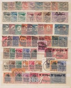 #47 Allemagne et régions occupations du Reich Première et Seconde Guerre mondiale album vintage collection de choix