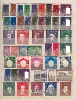 #47 Allemagne et régions occupations du Reich Première et Seconde Guerre mondiale album vintage collection de choix