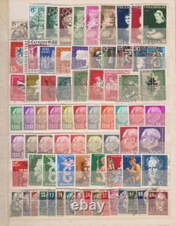 #47 Allemagne et régions occupations du Reich Première et Seconde Guerre mondiale album vintage collection de choix