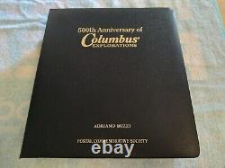 500e Anniversaire Des Explorations De Columbus (1992) Collection De Timbres Adriano Buzzi