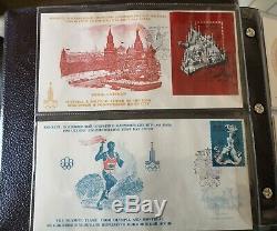 74 Timbres Album Collection Juegos Olimpicos Moscú 1980