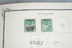 AFRIQUE BRITANNIQUE 1860s-1960s COLLECTION DE PLUS DE 2000 TIMBRES NEUFS ET USAGÉS ALBUM SCOTT