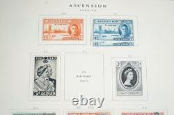 AFRIQUE BRITANNIQUE 1860s-1960s COLLECTION DE PLUS DE 2000 TIMBRES NEUFS ET USAGÉS ALBUM SCOTT