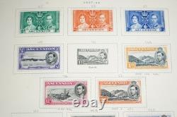 AFRIQUE BRITANNIQUE ANNÉES 1860-1960 COLLECTION DE PLUS DE 2000 TIMBRES NEUFS ET OBLITÉRÉS ALBUM SCOTT